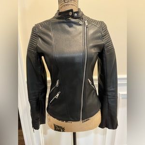 Womens Faux Leather Jacket